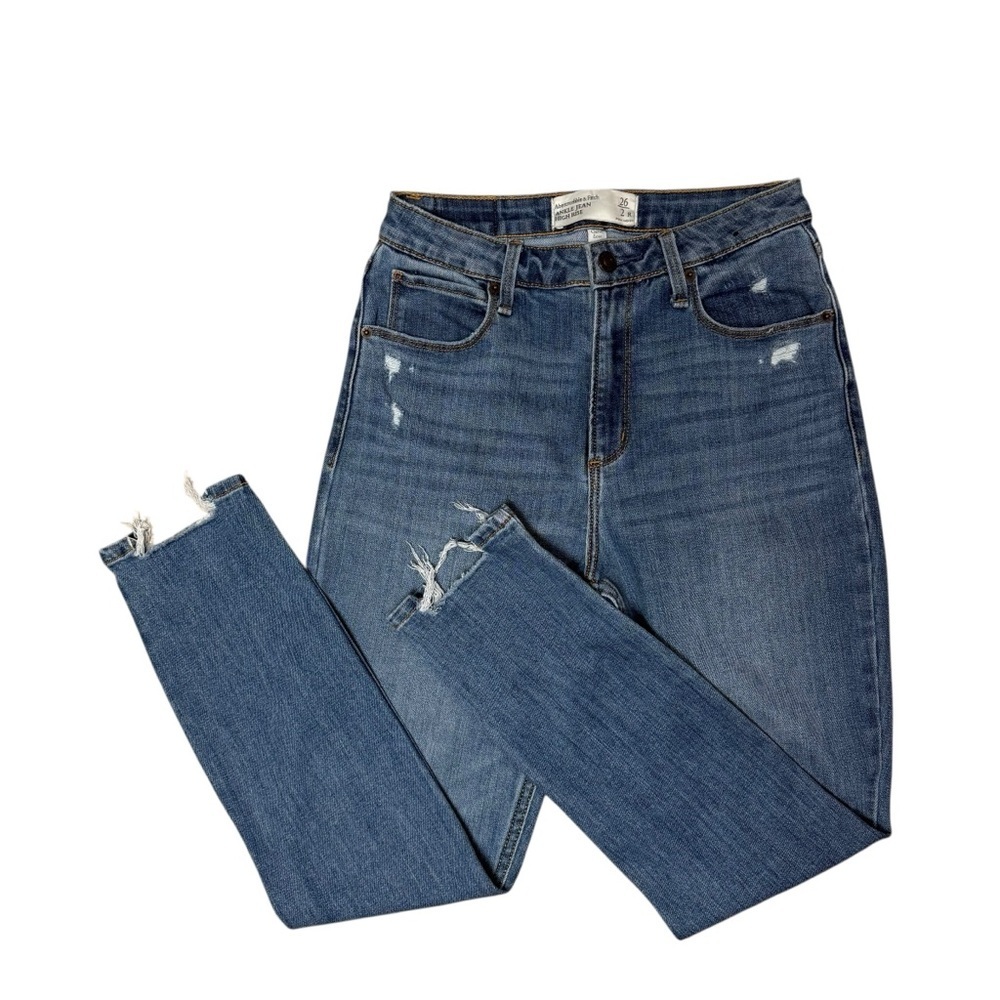 Abercrombie & Fitch Ankle Jeans High Rise Size 2